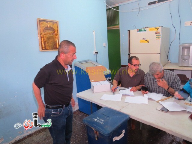 كفرقاسم : الموظفون في بلدية كفرقاسم ينتخبون لجنتهم وسط اقبال كبير من قبل الموظفين وبحضور الرئيس  